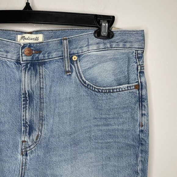 MADEWELL Womens The Perfect Vintage Jeans NEW Destroyed ND507 Cooper Wash Sz 32 - Picture 5 of 12